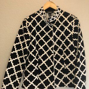 PECK & PECK Collection | Blazer | B&W | SZ: Large